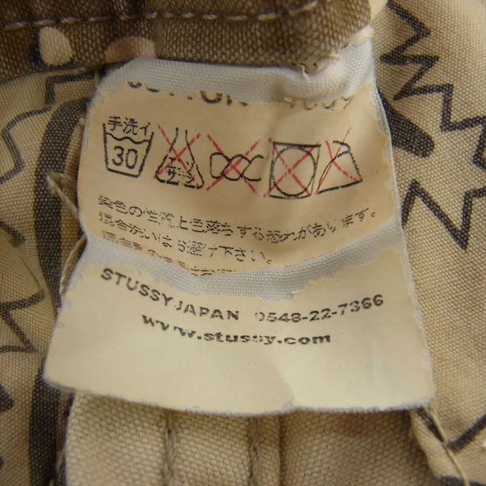 STUSSY ステューシー AUTHENTIC GEAR オーセンティック ショーツ カモ柄  カーキ系 28【中古】