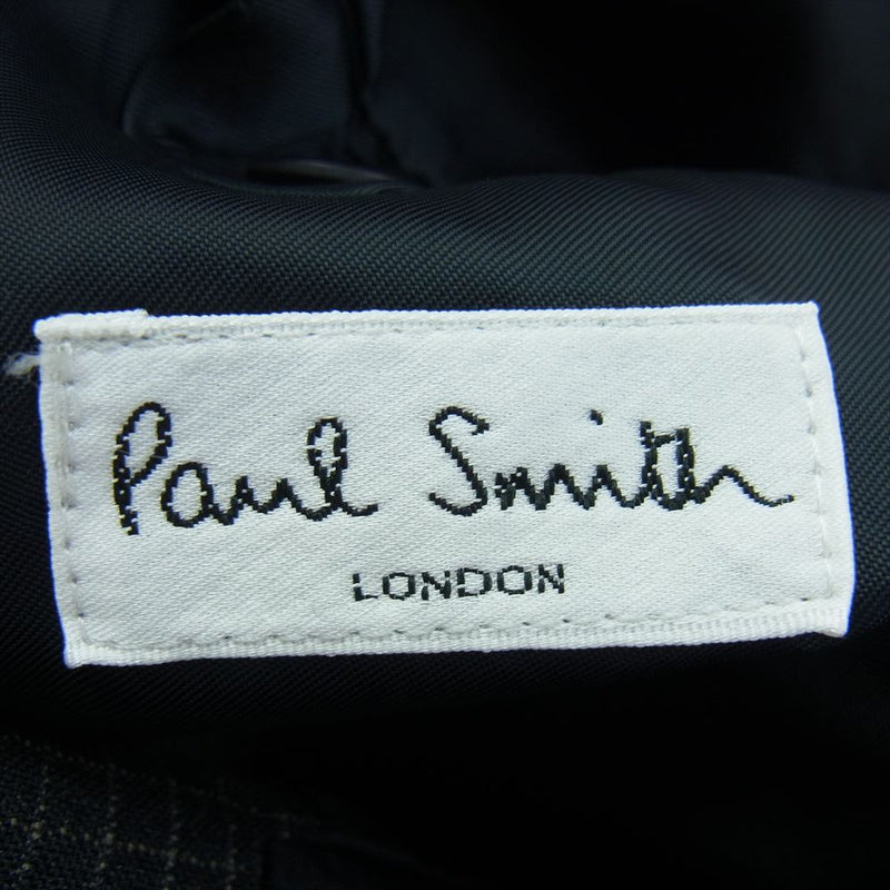 Paul Smith ポール・スミス チェック柄 スーツ ジャケット スラックスパンツ セットアップ グレー系 M【中古】