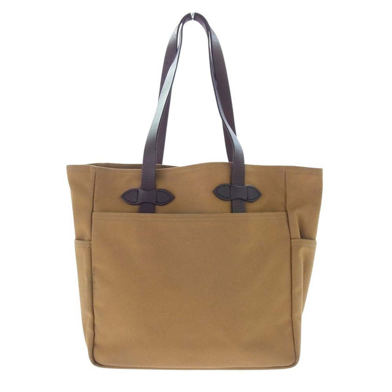 FILSON フィルソン RUGGED TWILL TOTE BAG ラギッド ツイル トートバッグ ライトブラウン系【中古】