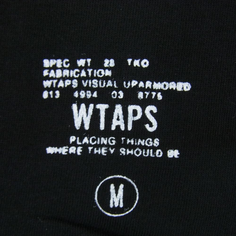 WTAPS ダブルタップス SKIVVIES クルーネック 3枚パック 半袖 Tシャツ ブラック系 M【新古品】【未使用】【中古】