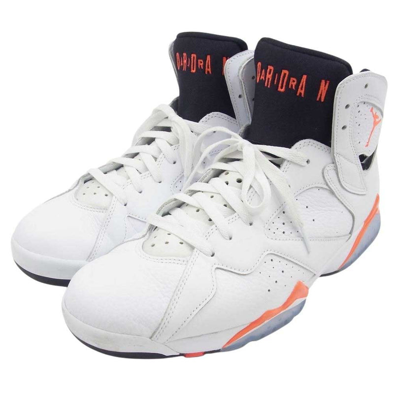 NIKE ナイキ CU9307-160 AIR JORDAN 7 RETRO エアジョーダン 7 レトロ ハイカットスニーカー ホワイト系 30cm【中古】