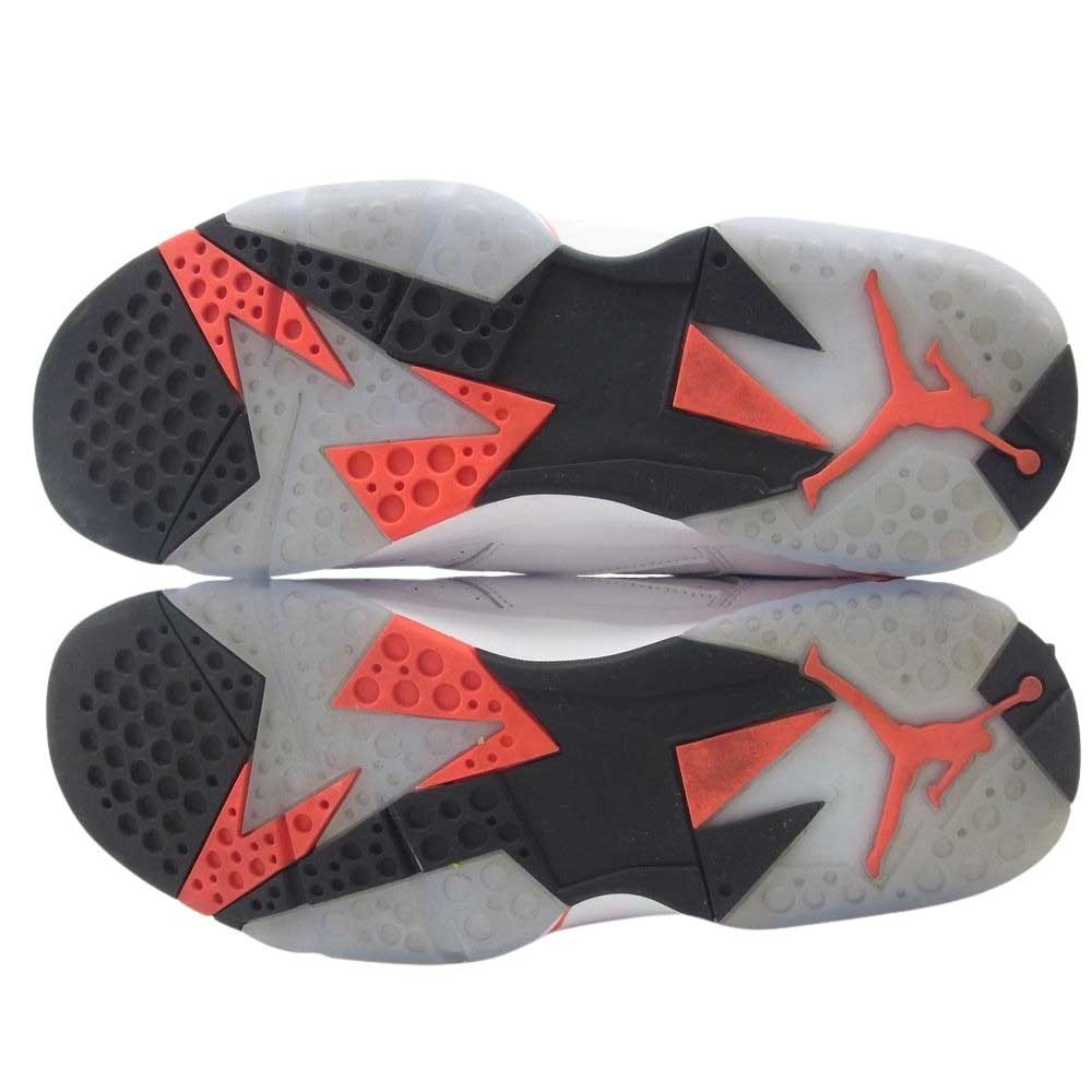 NIKE ナイキ CU9307-160 AIR JORDAN 7 RETRO エアジョーダン 7 レトロ ハイカットスニーカー ホワイト系 30cm【中古】