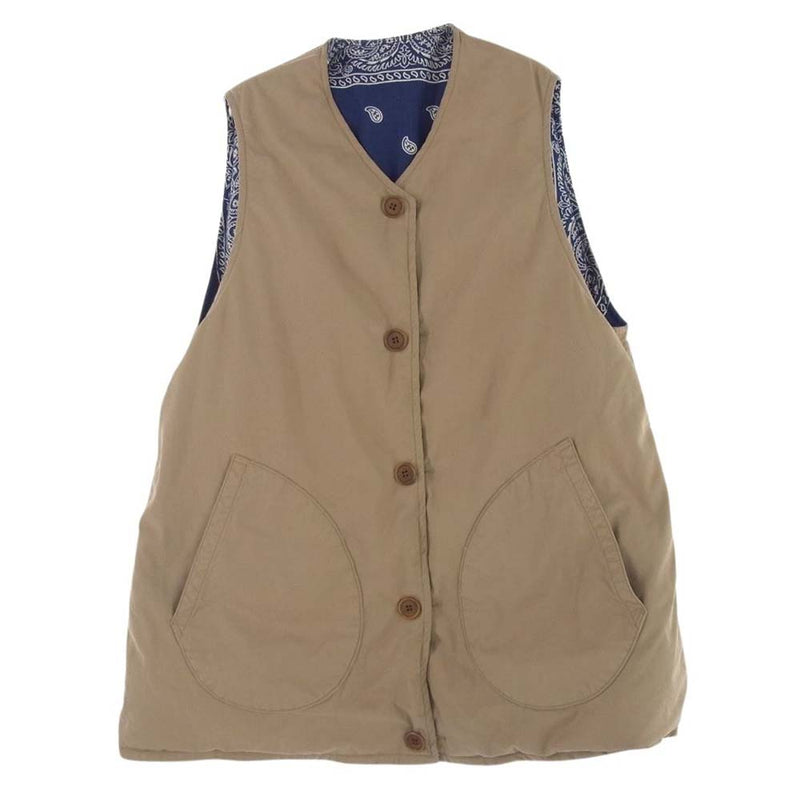 VISVIM ビズビム 21AW 0221905013012 ICT KORA DOWN VEST ダウンベスト ブルー系 2【中古】