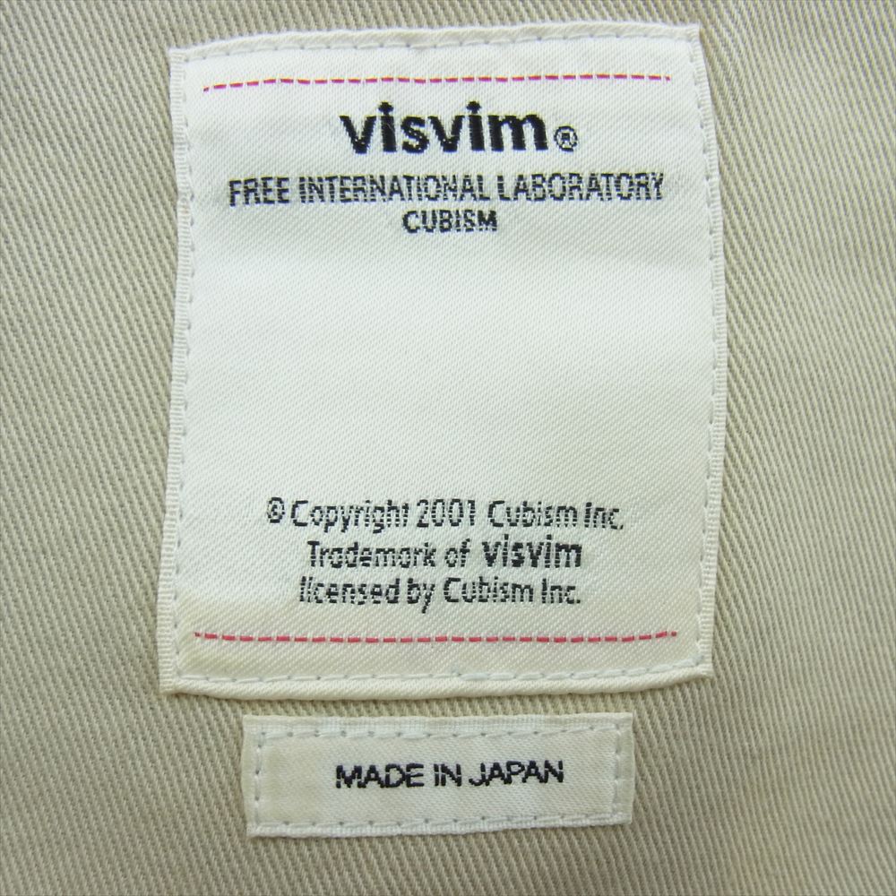 VISVIM ビズビム 18SS 0118105005041 SS JOURNEYMAN PANTS TACKED CRUSH クラッシュ ジャーニーマン デニム パンツ インディゴブルー系  インディゴブルー系 2【中古】