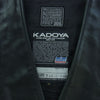KADOYA カドヤ K'S LEATHER 牛革 レザー ベスト  ブラック系 L【中古】
