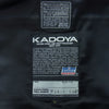KADOYA カドヤ K'S LEATHER 牛革 レザー ベスト  ブラック系 L【中古】