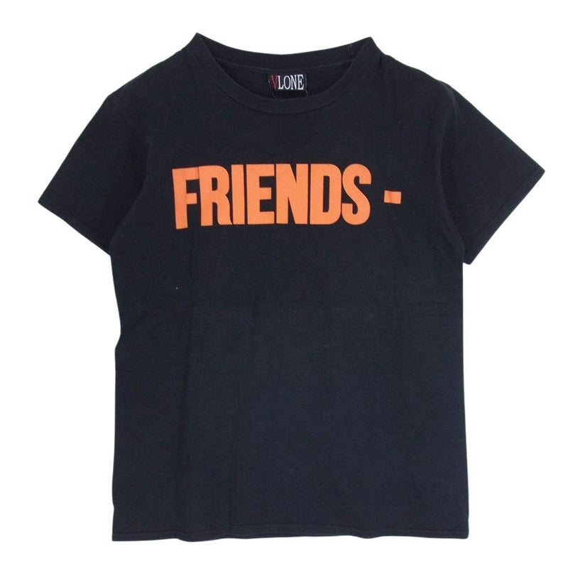 ヴィローン FRIENDS TEE フレンズ プリント Tシャツ 半袖 ブラック系 M【中古】