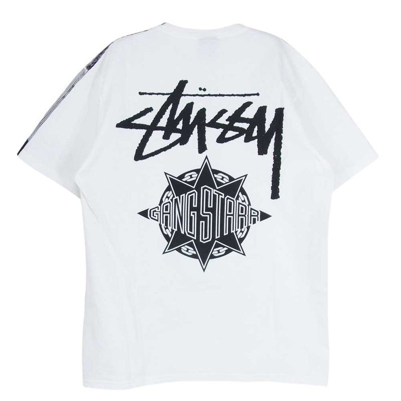 STUSSY ステューシー GANG STARR TEE ギャングスター プリント Tシャツ M【中古】