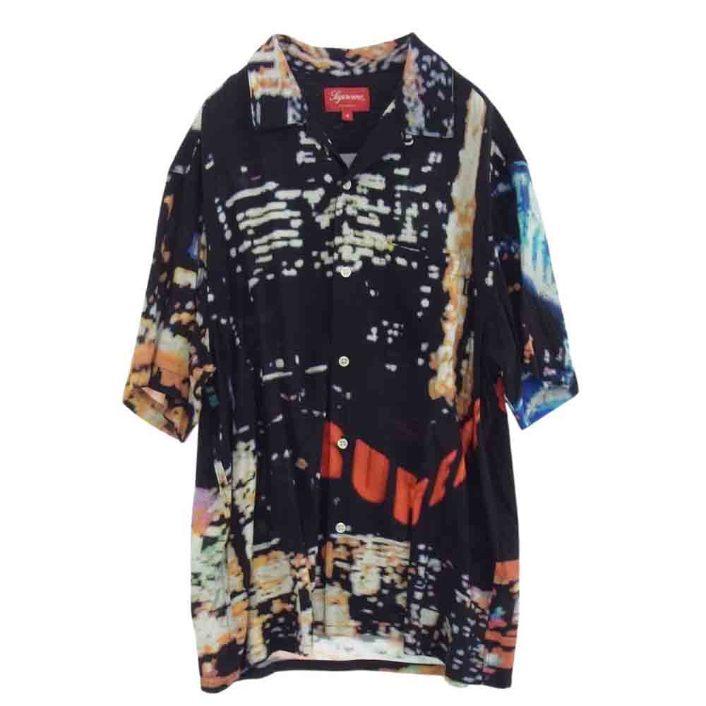 Supreme シュプリーム 20SS City Lights Rayon Shirt  オープンカラー レーヨン シャツ S【中古】