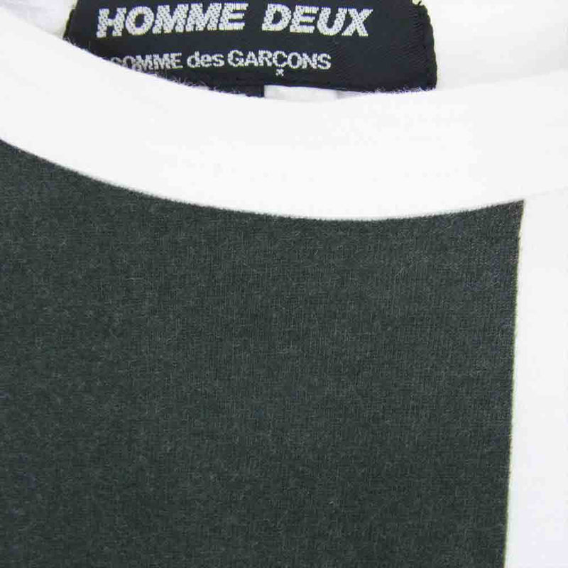 COMME des GARCONS HOMME DEUX コムデギャルソンオムドゥ 17AW DT-T012 MAGNE F PAUL STOLPER GALLERY グラフィックプリント 半袖 Tシャツ M【中古】