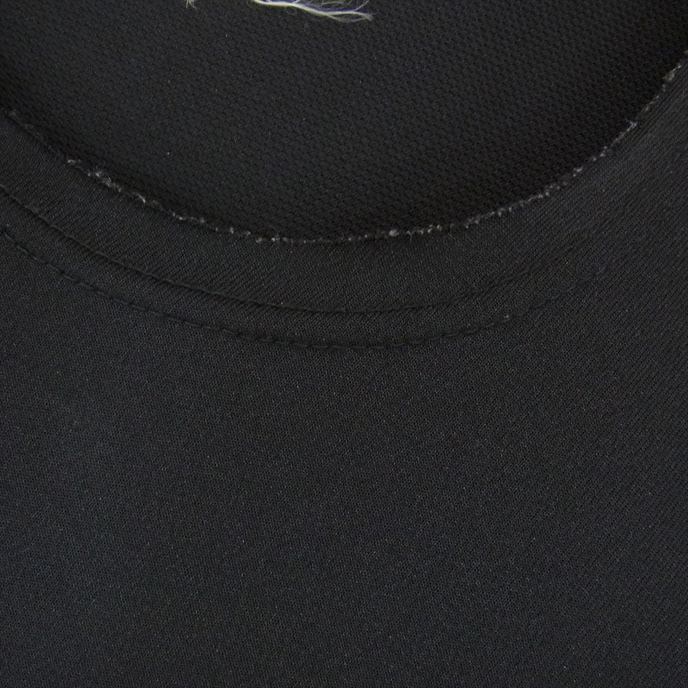 COMME des GARCONS HOMME PLUS コムデギャルソンオムプリュス 15SS AD2014 PO-T023 レイヤード 変形 カットソー 長袖Tシャツ ブラック系 M【中古】