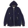 Sacai サカイ 22SS 22-02729M ドッキング スウェット MA-1 ジップアップ フルジップ パーカー ネイビー系 カーキ系 3【中古】