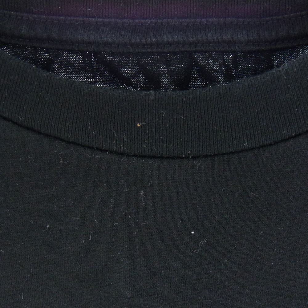 uniform experiment ユニフォームエクスペリメント UE-167083 フロントロゴ プリント ポケット 半袖 Tシャツ ブラック系 1【中古】