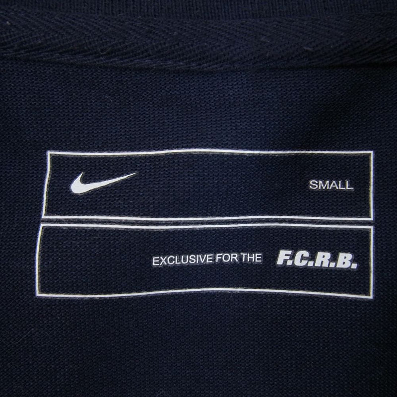 F.C.R.B. エフシーアールビー 440644-450 EMBLEM POLO エンブレム 半袖 ポロ シャツ ネイビー系 S【中古】