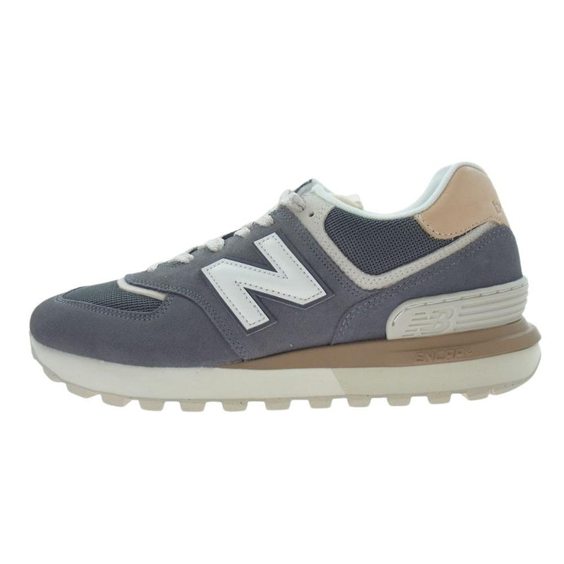 NEW BALANCE ニューバランス U574L GDB ENCAP スエード ローカット ランニングシューズ スニーカー グレー系 27.5cm【新古品】【未使用】【中古】