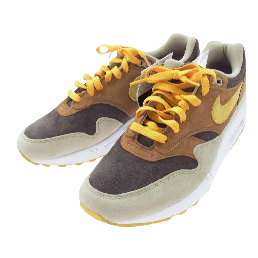 NIKE ナイキ DZ0482-200 Air Max 1 Duck Pack Pecan and Yellow Ochre エアマックス1 ダックパック ピーカン アンド イエローオークル スニーカー ブラウン系 28cm【美品】【中古】