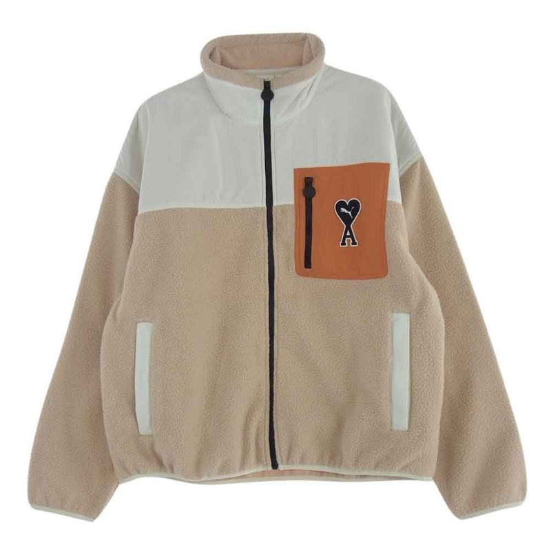 アミパリス × PUMA プーマ 23SS SHERPA JACKET フリース ジャケット XL【極上美品】【中古】