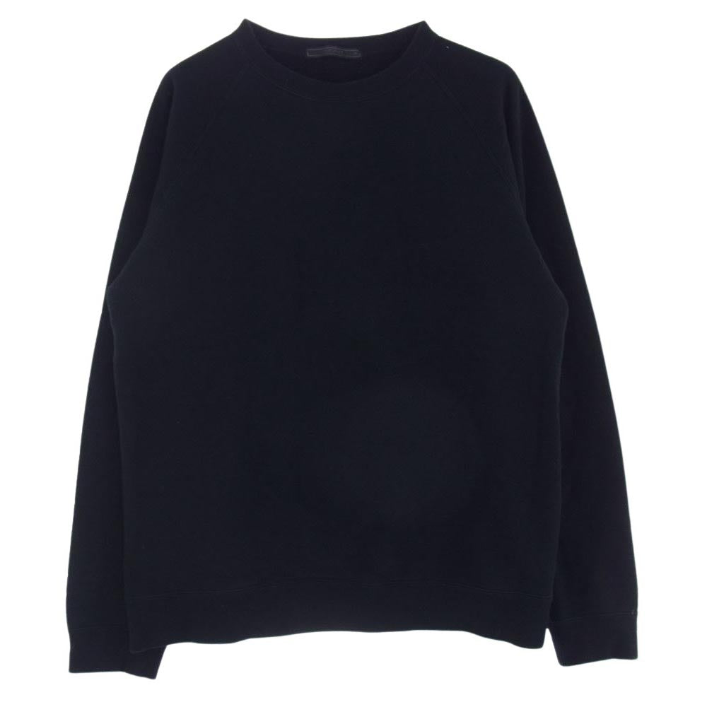 SOPHNET. ソフネット 19AW SOPH-192022 ELBOW PATCH CREW NECK SWEAT エルボーパッチ クルーネック スウェット ブラック系 M【中古】