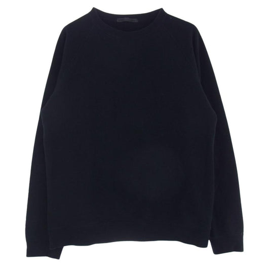 SOPHNET. ソフネット 19AW SOPH-192022 ELBOW PATCH CREW NECK SWEAT エルボーパッチ クルーネック スウェット ブラック系 M【中古】