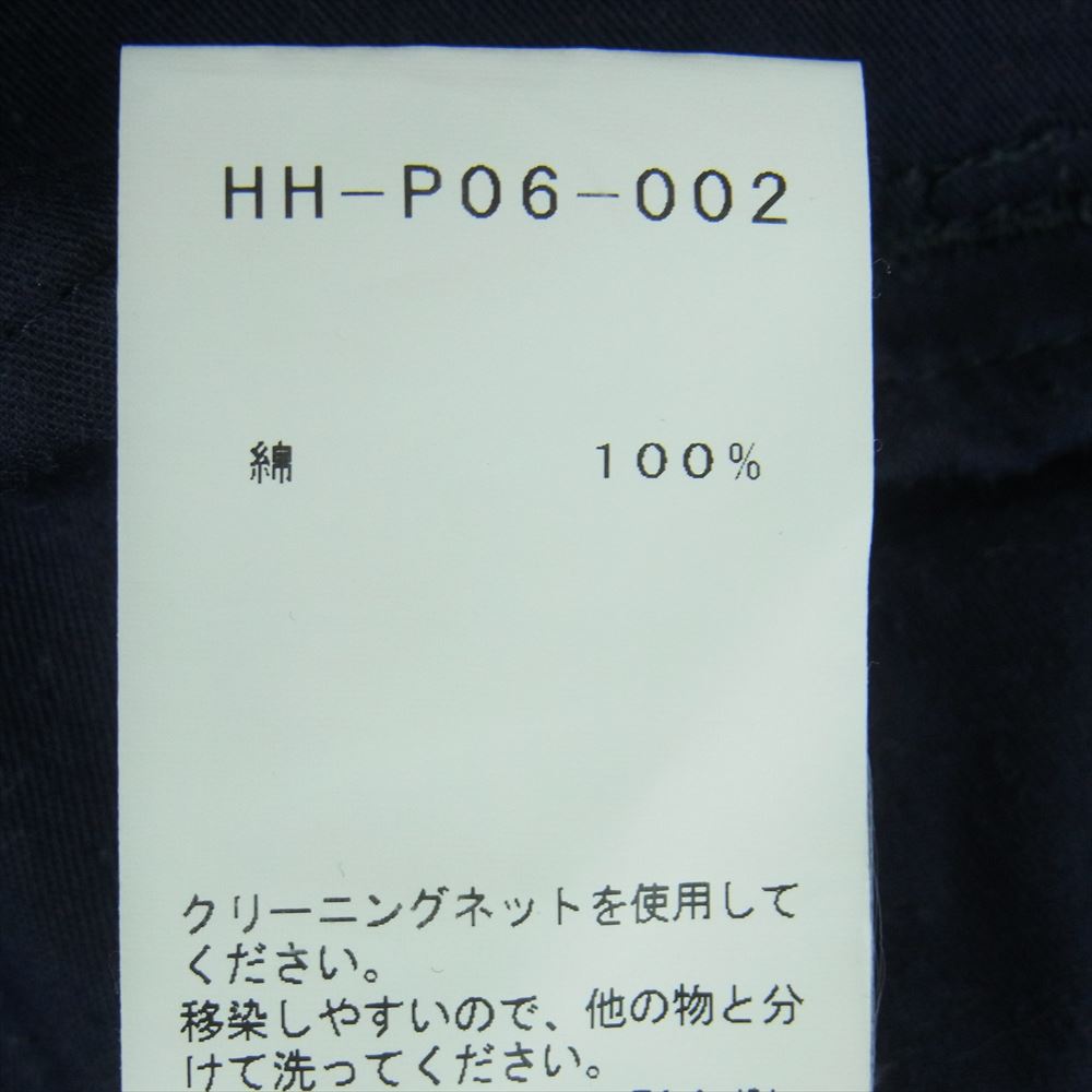 Yohji Yamamoto POUR HOMME ヨウジヤマモトプールオム 19SS HH-P06-002 ドローコード イージー ワイド パンツ 紐パンツ ネイビー系 1【中古】