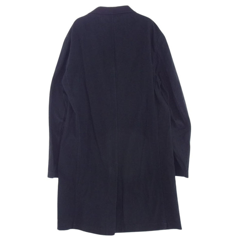 Yohji Yamamoto POUR HOMME ヨウジヤマモトプールオム 20AW HR-J62-009 8OZ DENIM LONG JACKET デニム ロング ジャケット ショップコート ブラック系 3【中古】