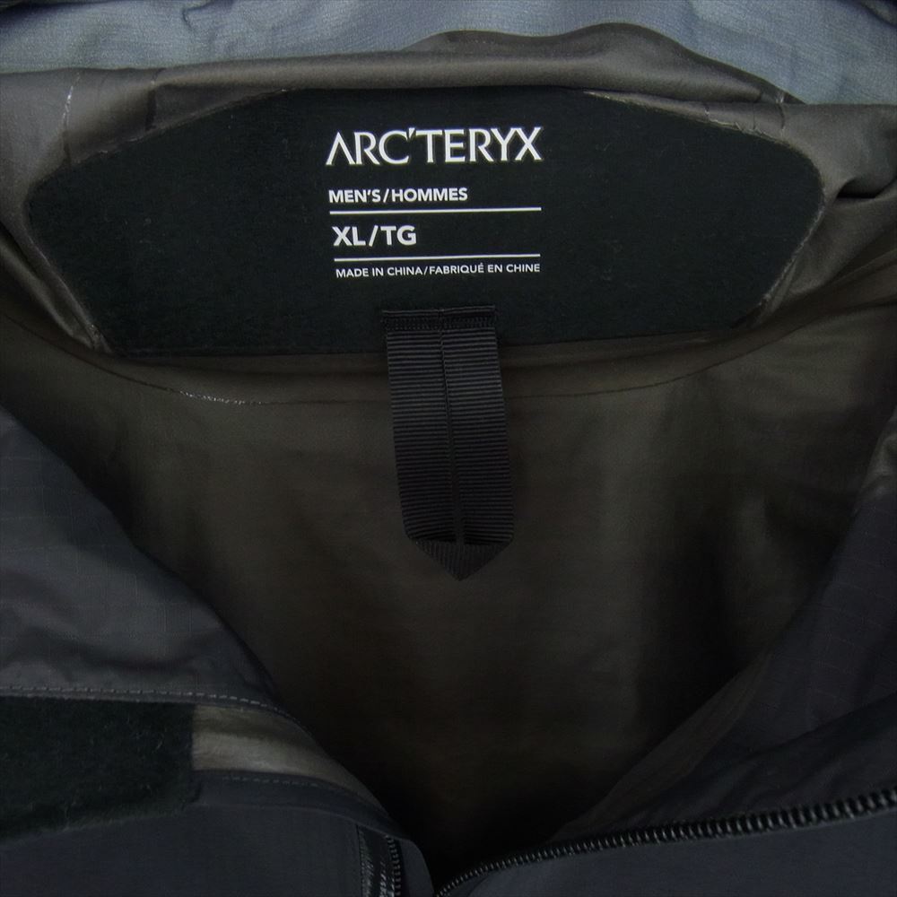 ARC'TERYX アークテリクス ZETA SL JACKET ゼータ SL ジャケット ゴアテックス ブラック系 XL【美品】【中古】