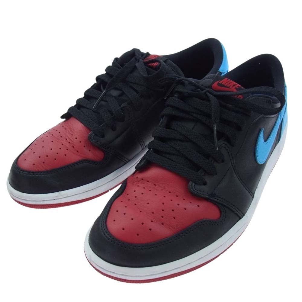 NIKE AIR JORDAN ナイキ ジョーダン CZ0775-046 Womens AJ1 Retro Low OG NC to Chi ウィメンズ エアジョーダン1 レトロ ロー OG ノースカロライナ トゥ シカゴ スニーカー マルチカラー系 27cm【中古】