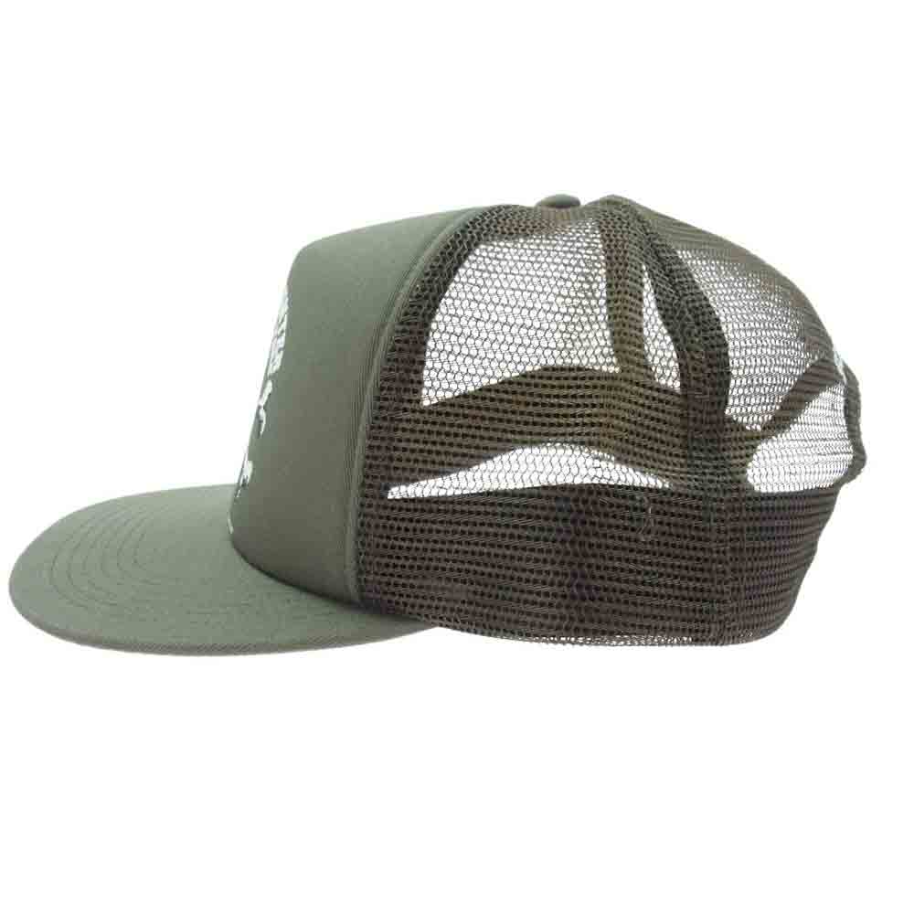 Supreme シュプリーム 23AW x BOUNTY HUNTER MESH BACK 5-PANEL Cap Olive x バウンティハンター メッシュキャップ モスグリーン系【中古】