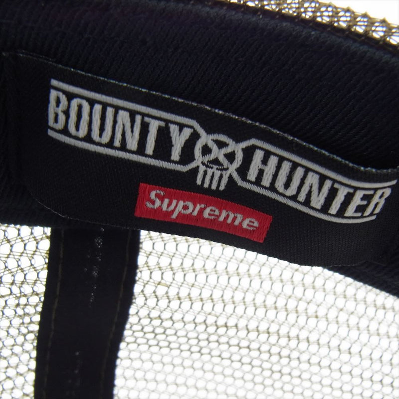 Supreme シュプリーム 23AW x BOUNTY HUNTER MESH BACK 5-PANEL Cap Olive x バウンティハンター メッシュキャップ モスグリーン系【中古】