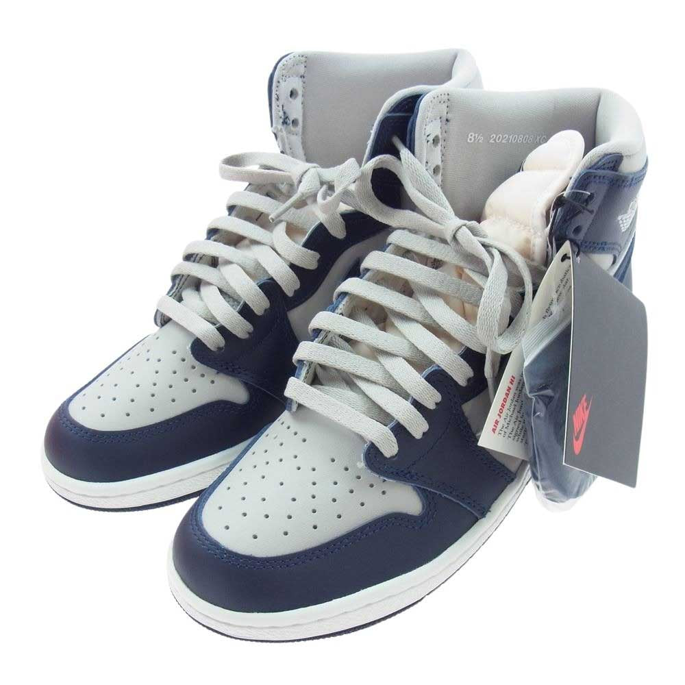 NIKE ナイキ BQ4422-400 Air Jordan 1 High 85 Georgetown AJ1 エアジョーダン ハイ ジョージタウン スニーカー グレー系 26.5cm【新古品】【未使用】【中古】