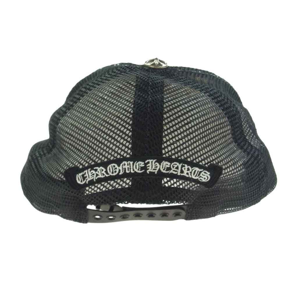 CHROME HEARTS クロムハーツ（原本無） MATTY BOY Chomper Trucker Mesh Cap マッティボーイ チョンパー トラッカー メッシュ キャップ ブラック系 53-60【中古】