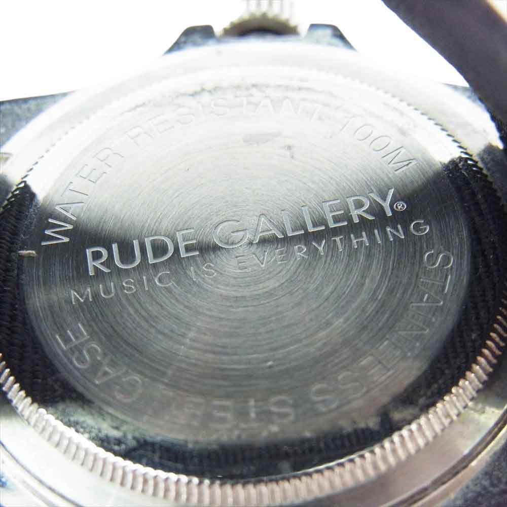 RUDE GALLERY ルードギャラリー GOOD OLD DIVER WATCH LUXES STAINLESS STEEL グッド オールド ダイバーズ ウォッチ ブラック系【中古】