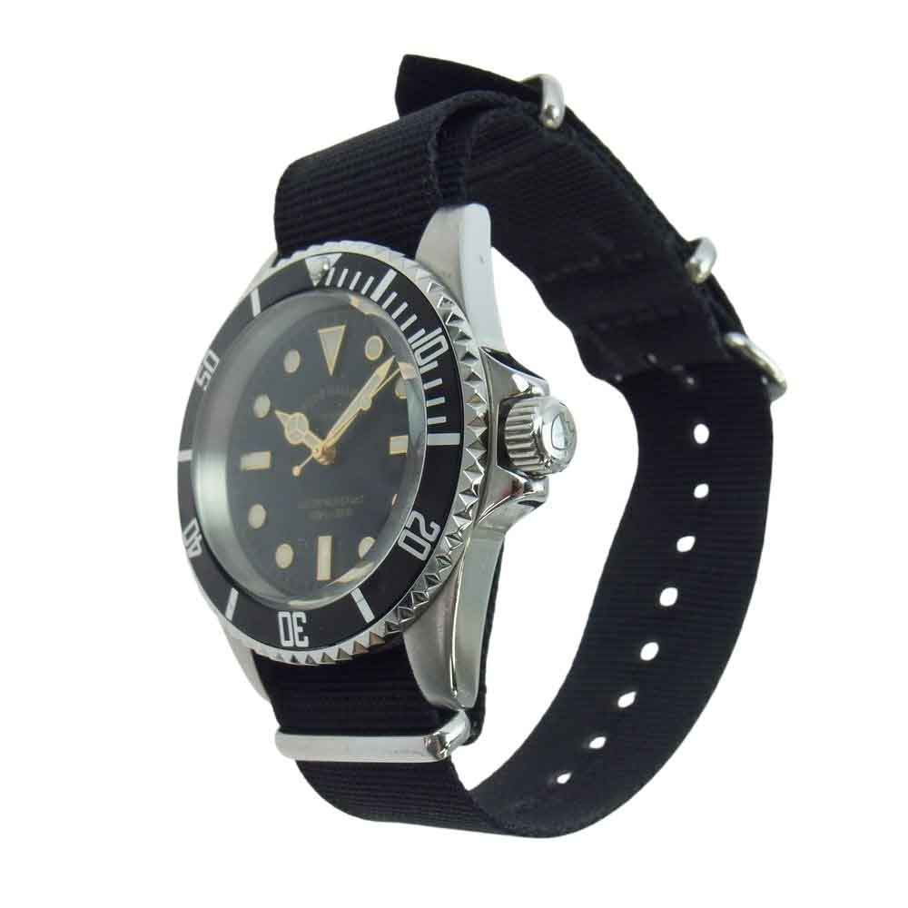 RUDE GALLERY ルードギャラリー GOOD OLD DIVER WATCH LUXES STAINLESS STEEL グッド オールド ダイバーズ ウォッチ ブラック系【中古】