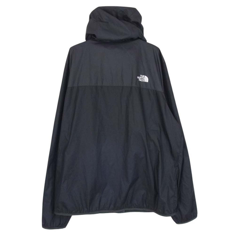 THE NORTH FACE ノースフェイス NF0A2VD9 M CYCLONE 2 HDY ナイロン フーディー ジップアップ ジャケット ブラック系 XL【中古】