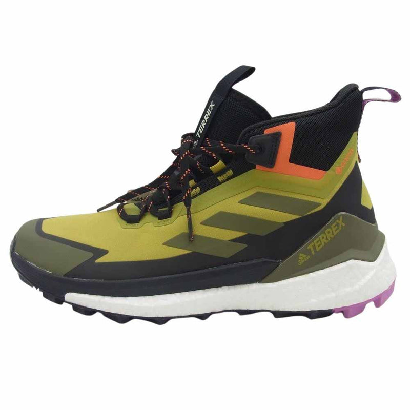 adidas アディダス GV8900 TERREX FREEHIKER 2 GTX テレックス フリーハイカー ゴアテックス スニーカー オリーブ系【中古】