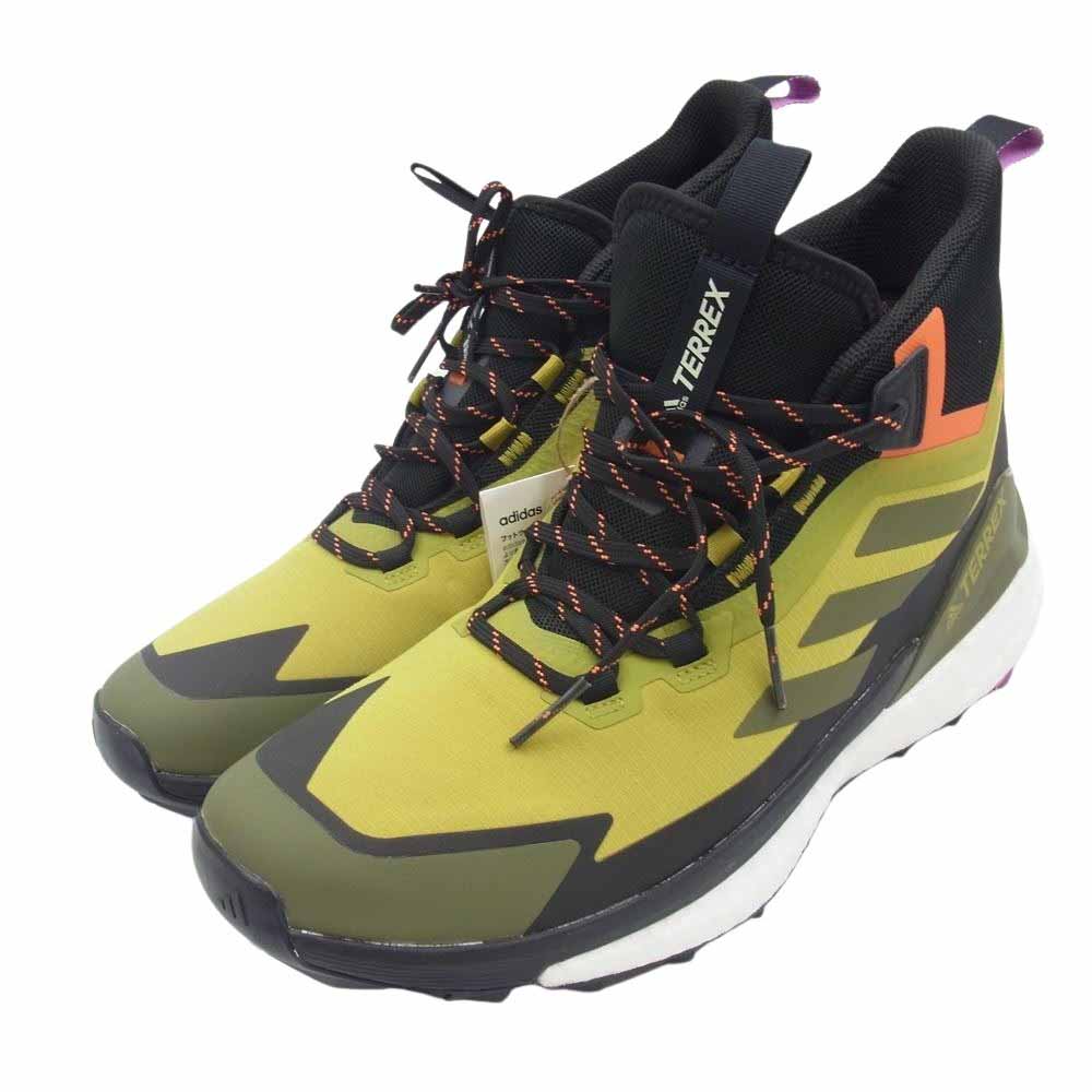 adidas アディダス GV8900 TERREX FREEHIKER 2 GTX テレックス フリーハイカー ゴアテックス スニーカー オリーブ系【中古】