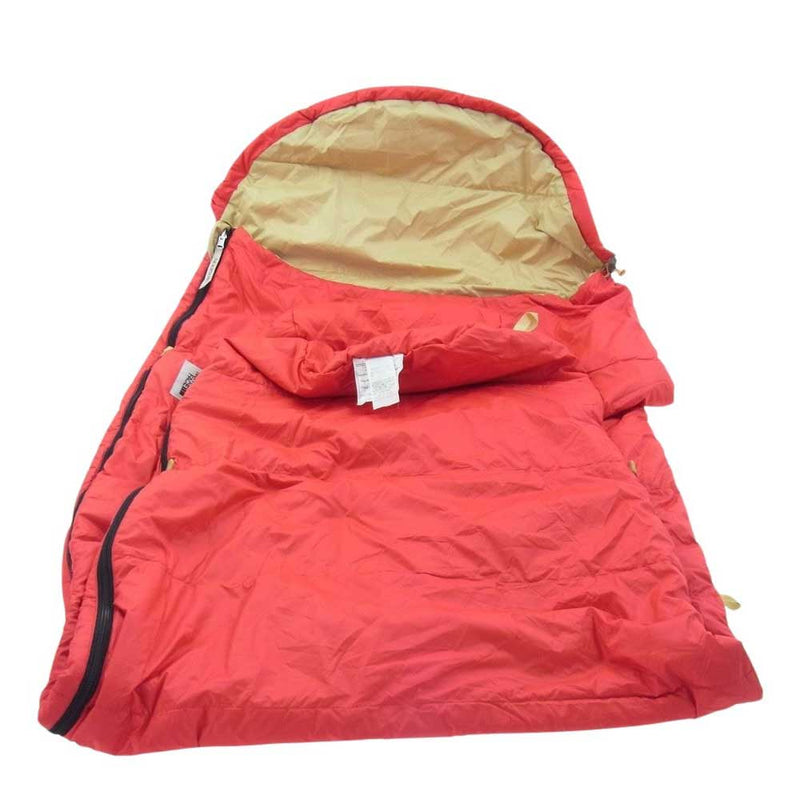 THE NORTH FACE ノースフェイス NBR42004 Eco Trail Synthetic 13 エコトレイルシンセティック13 寝袋 シュラフ レッド系 ベージュ系【中古】