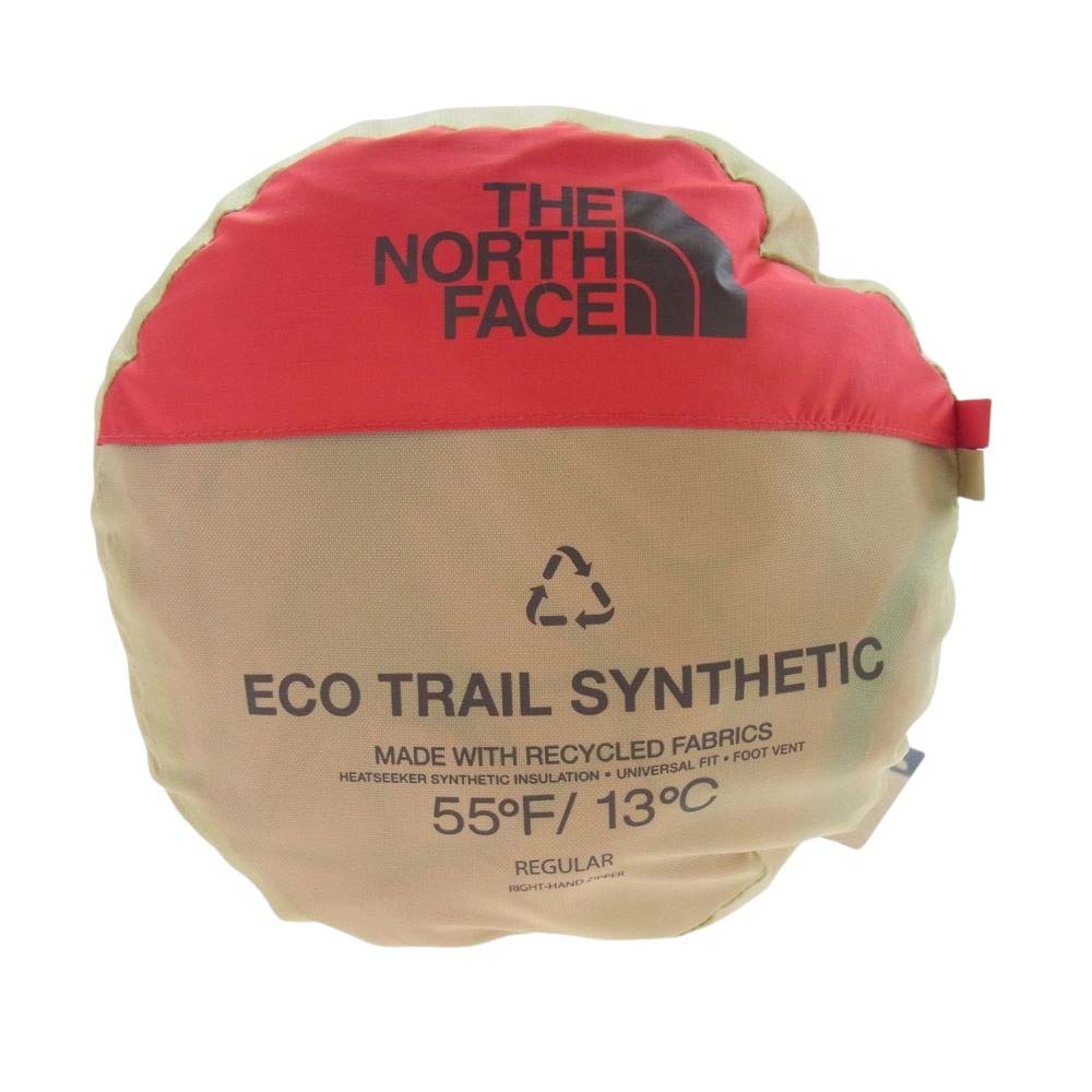 THE NORTH FACE ノースフェイス NBR42004 Eco Trail Synthetic 13 エコトレイルシンセティック13 寝袋 シュラフ レッド系 ベージュ系【中古】