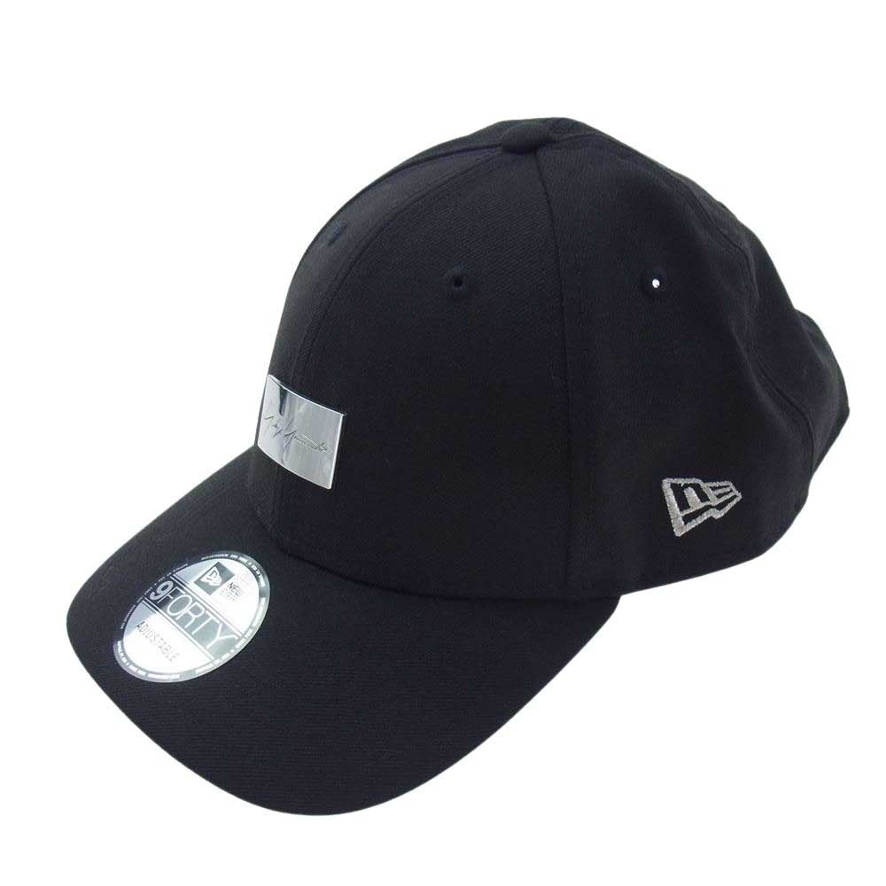 Yohji Yamamoto ヨウジヤマモト HN-H86-863 940VS YY METAL LOGO シグネチャー メタルバッヂ 6パネル ベースボール キャップ ブラック系【中古】
