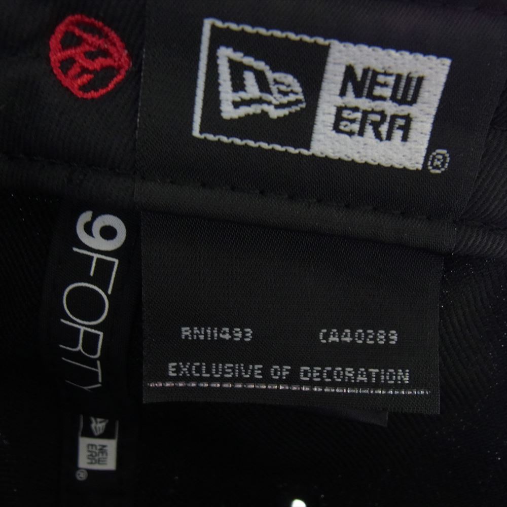 Yohji Yamamoto ヨウジヤマモト HN-H86-863 940VS YY METAL LOGO シグネチャー メタルバッヂ 6パネル ベースボール キャップ ブラック系【中古】