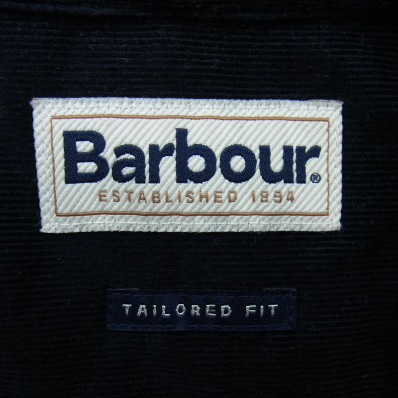 Barbour バブアー 241MSH5065 Rasay タータンチェック ボタンダウンシャツ テーラードフィット 長袖シャツ  USA M【中古】