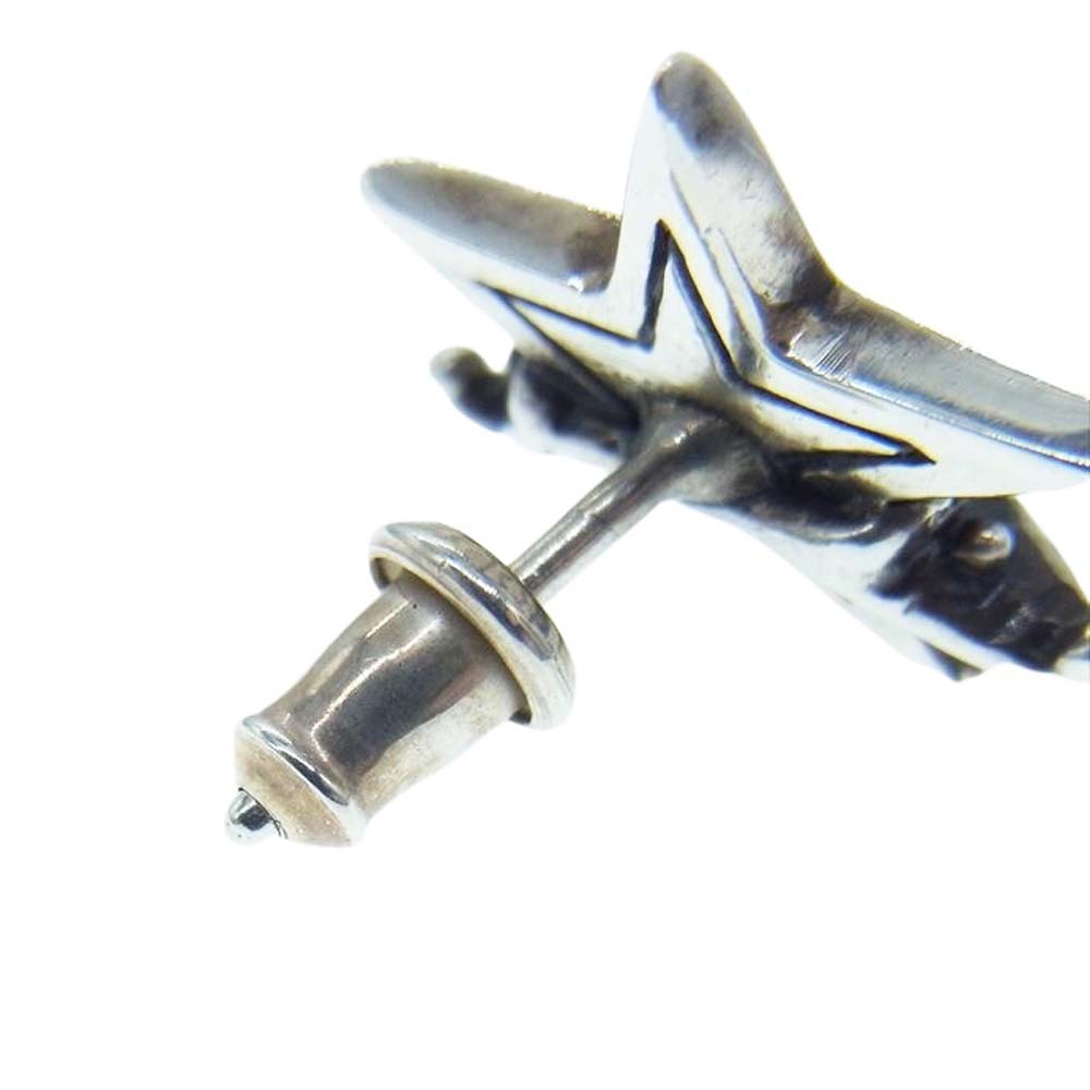 ROYAL ORDER ロイヤルオーダー SE917-PCZ Small Solid Starw/ Crown Studs w/ Pave CZ スモールソリッドスター クラウン ピアス パヴェジルコニア シルバー系【中古】