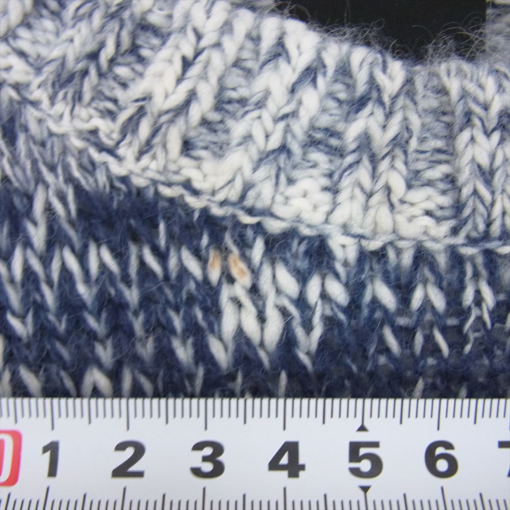 ARMANI EXCHANGE アルマーニエクスチェンジ 6ZZM2C ZME6Z クルーネック   プルオーバー ニット セーター グラデーション USA XS【中古】