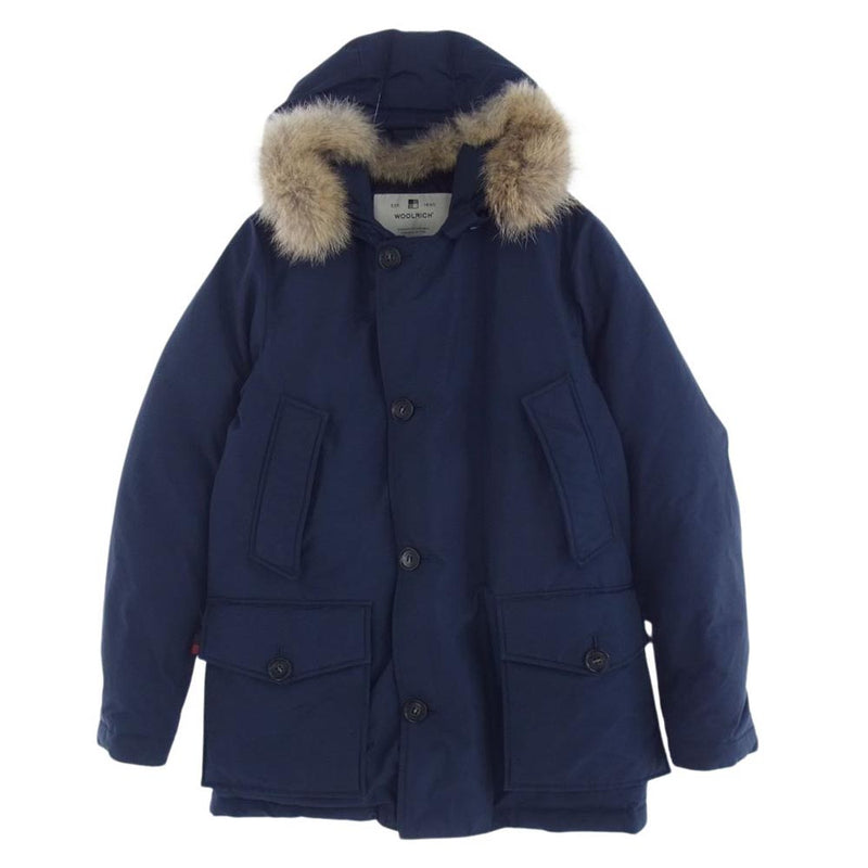 WOOLRICH ウールリッチ WOCPS2944 エディフィス別注 アークティックパーカー ダウン ジャケット ネイビー系 USA XXS【中古】