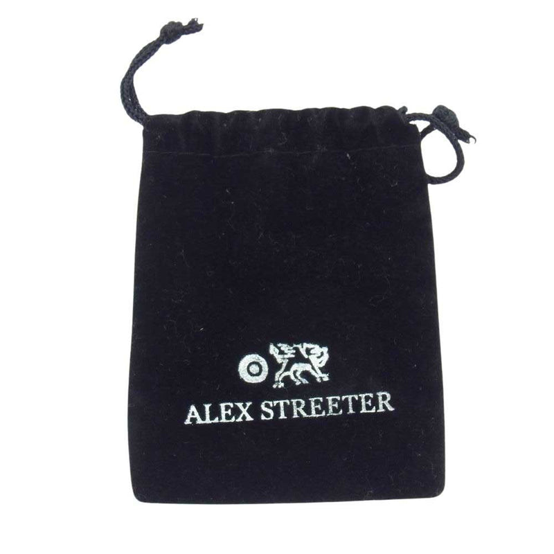 ALEX STREETER アレックスストリーター ALR049 CREAM店舗購入証明書付属 ALCHEMIST RING アルケミストリング シルバー系 14号【中古】