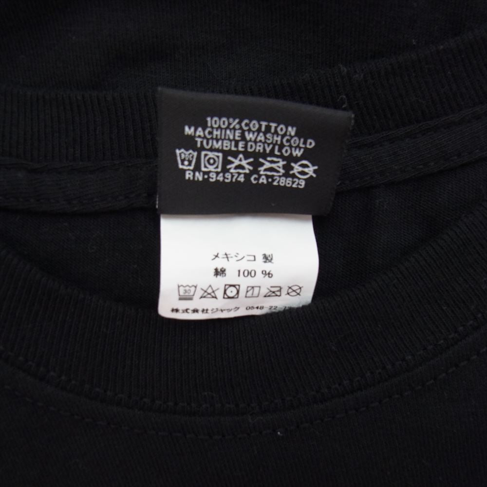 STUSSY ステューシー 21SS Acid Eye T-shirt 8ボール プリント 半袖 Tシャツ ブラック系 L【中古】