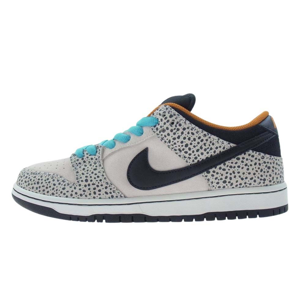 NIKE ナイキ FZ1233-002  SB Dunk Low Pro Electric Safari Phantom and Black エスビー スケートボード ダンク ロー スニーカー マルチカラー系 28cm【極上美品】【中古】