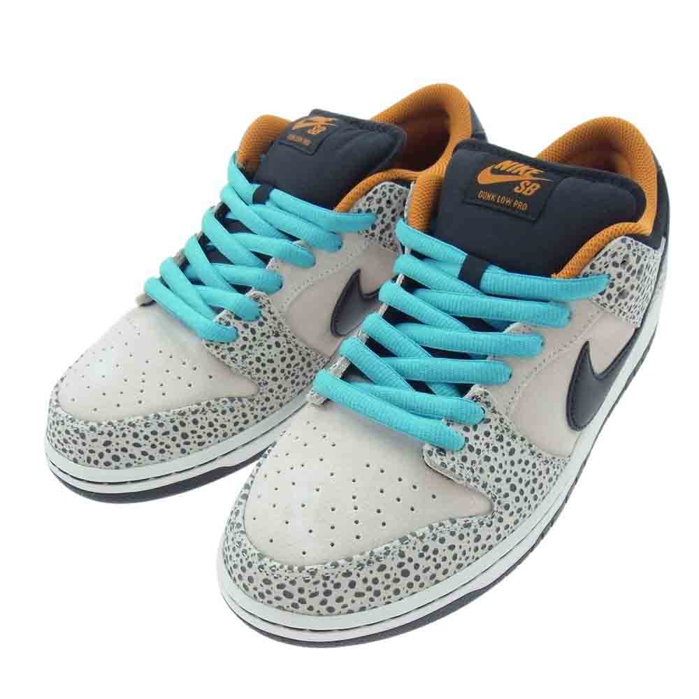 NIKE ナイキ FZ1233-002  SB Dunk Low Pro Electric Safari Phantom and Black エスビー スケートボード ダンク ロー スニーカー マルチカラー系 28cm【極上美品】【中古】