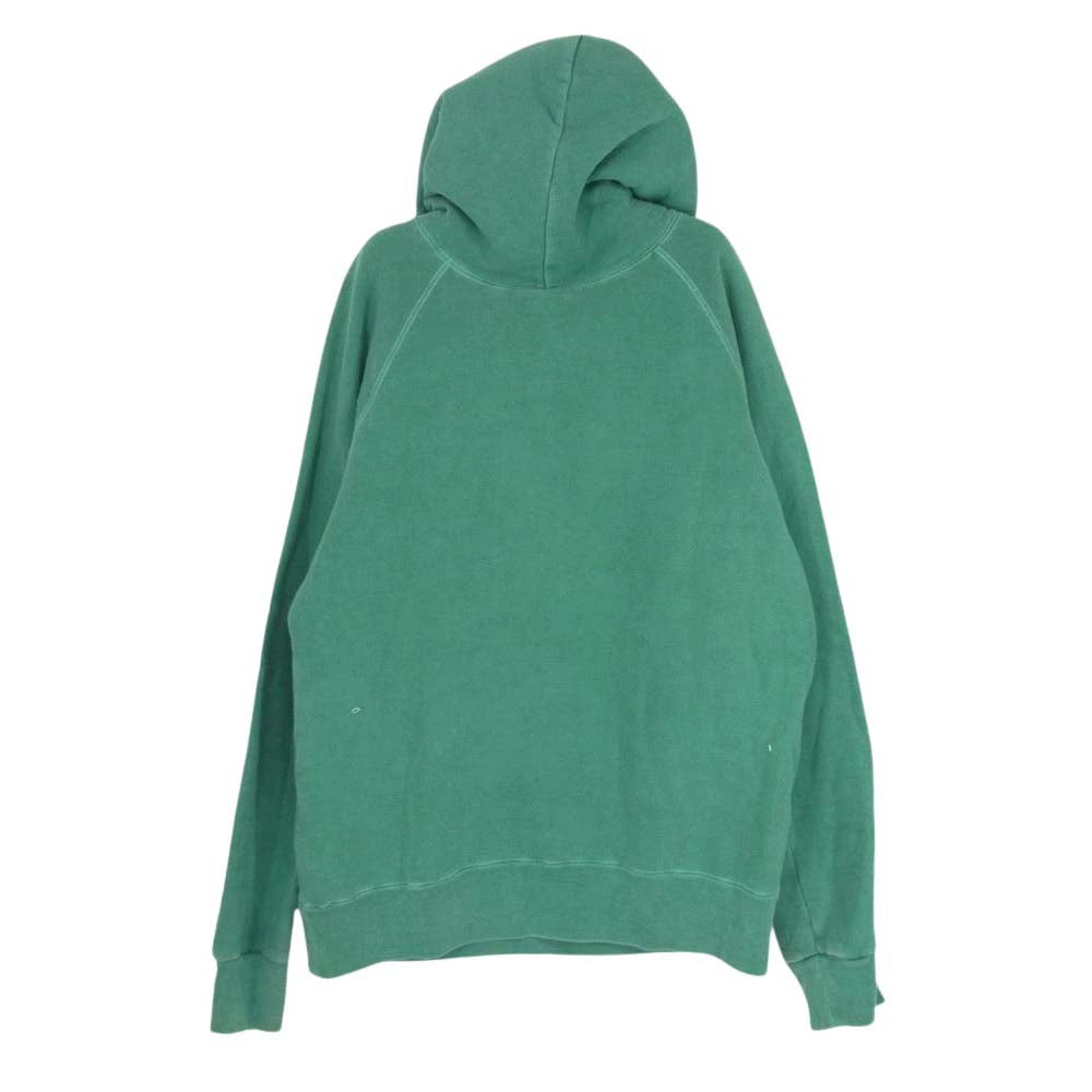 HOLLYWOOD RANCH MARKET ハリウッドランチマーケット グラフィックプリント フーディー パーカー グリーン系 M【中古】
