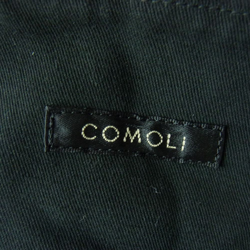 COMOLI コモリ 24AW A03-01004 製品染 ジャケット ブラック系 6【新古品】【未使用】【中古】